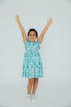 Silly Goose Flutter Sleeve Twirl Dress - Blissfully Lavender BoutiqueMila & Rose ®