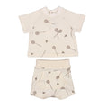 Simon Boys Badminton Print Waffle Cotton Shorts Set - Blissfully Lavender BoutiqueBebe Sweeny