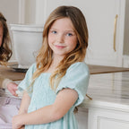 Smocked Bubble Sleeve Dress - Blissfully Lavender BoutiqueHope & Henry