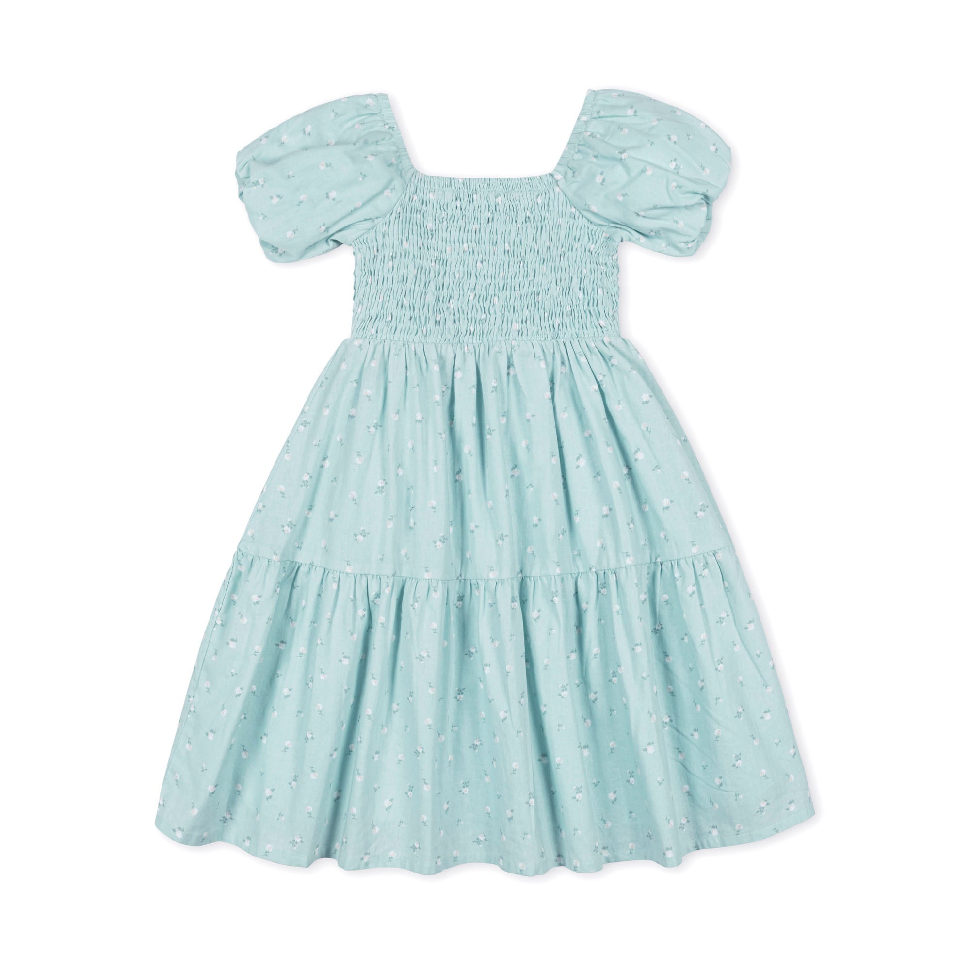 Smocked Bubble Sleeve Dress - Blissfully Lavender BoutiqueHope & Henry