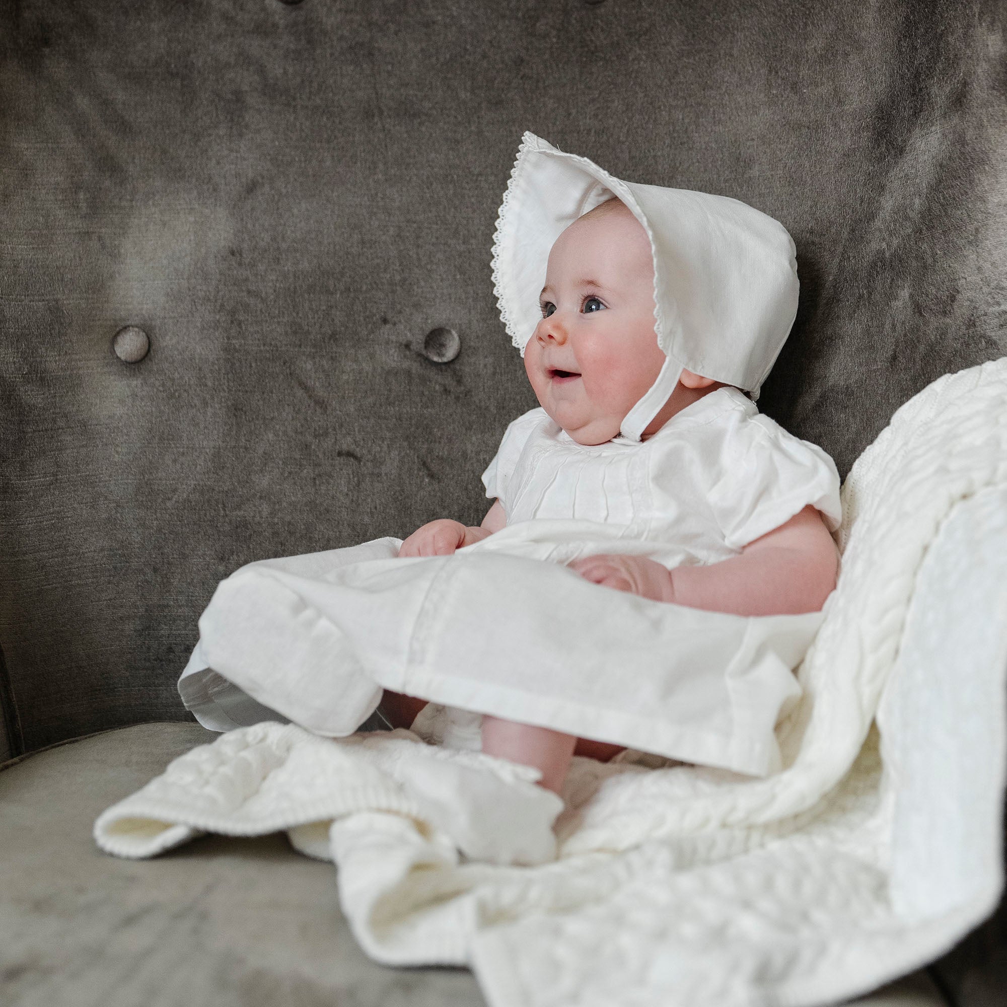 Special Occasion Linen Pintuck Dress - Blissfully Lavender BoutiqueHope & Henry