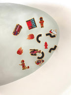 St. Florian's Firefighter Bath Toy Set - Blissfully Lavender BoutiqueSaintly Heart