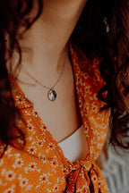 St. Teresa of Calcutta Gold - Filled Necklace - Blissfully Lavender BoutiqueAbundantly Yours Shop