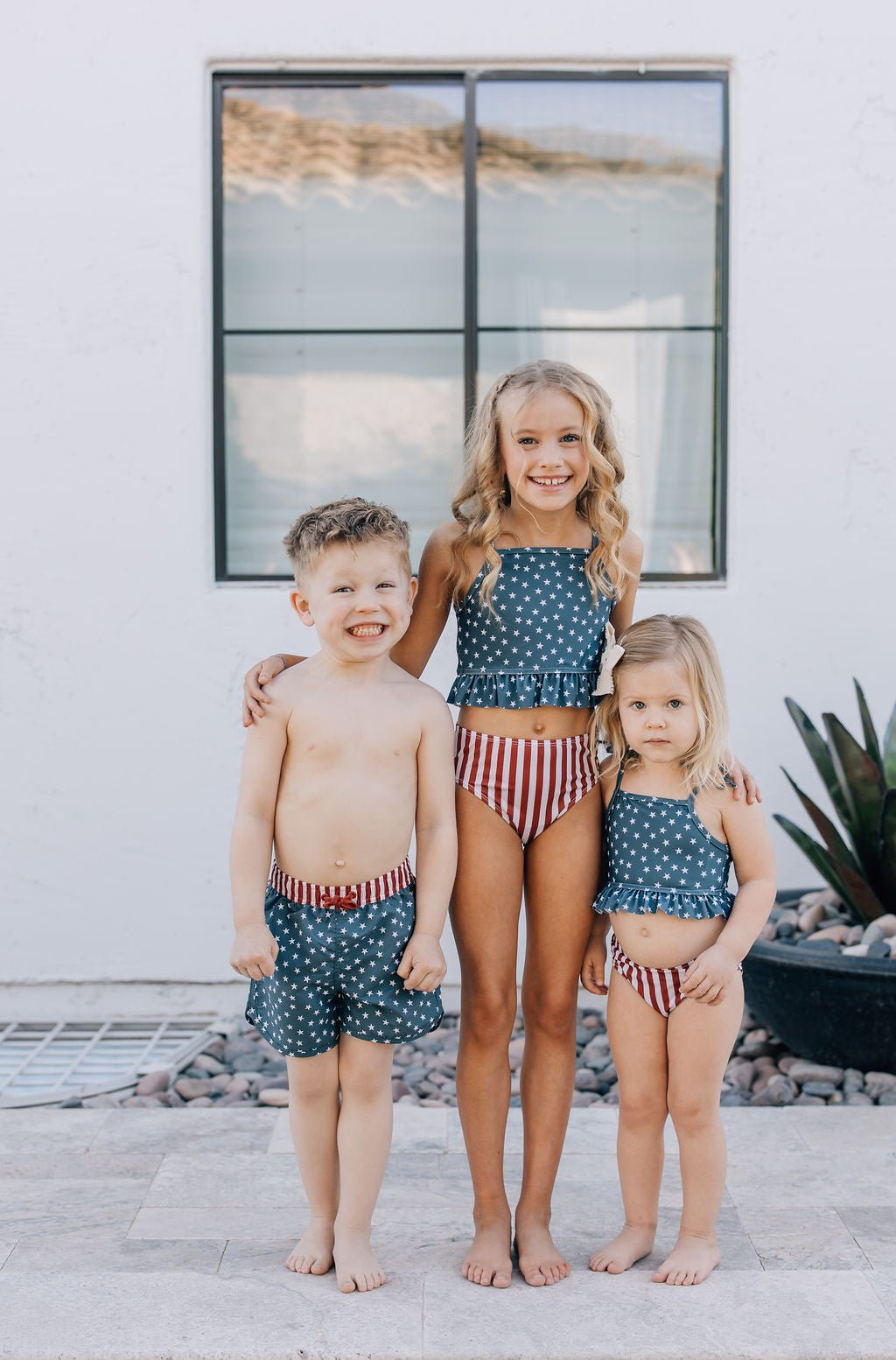 Stars and Stripes Bikini Set - Blissfully Lavender BoutiqueMebie Baby