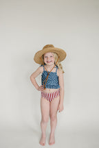 Stars and Stripes Bikini Set - Blissfully Lavender BoutiqueMebie Baby