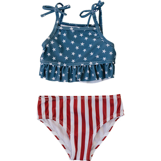 Stars and Stripes Bikini Set - Blissfully Lavender BoutiqueMebie Baby