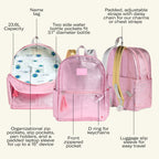 STATE Bag - Kane Double Pocket Backpack - Blissfully Lavender BoutiqueSTATE Bags