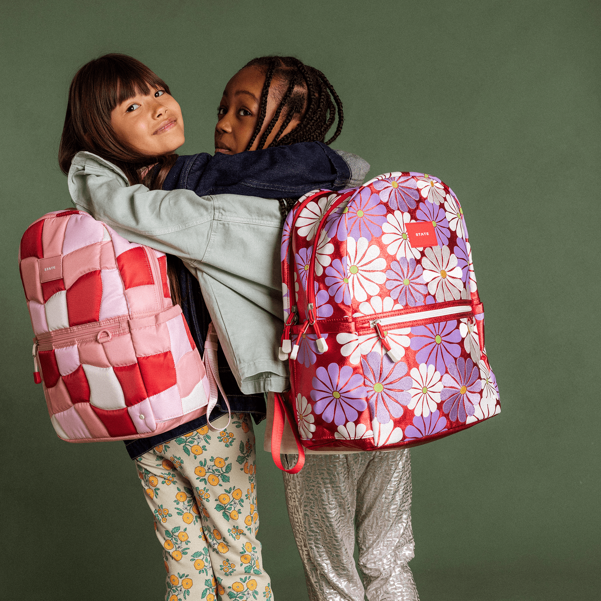 STATE Bag - Kane Double Pocket Backpack - Blissfully Lavender BoutiqueSTATE Bags