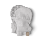 Stay-On Baby Mittens – Storm Gray + Gridlock (2-Pack)