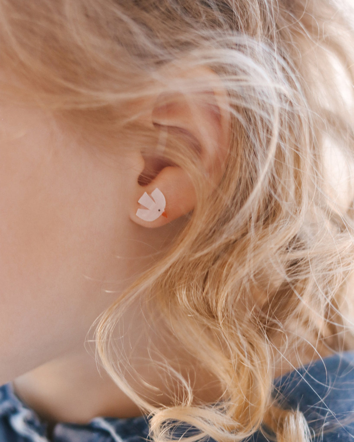 Christian Stick On Earrings