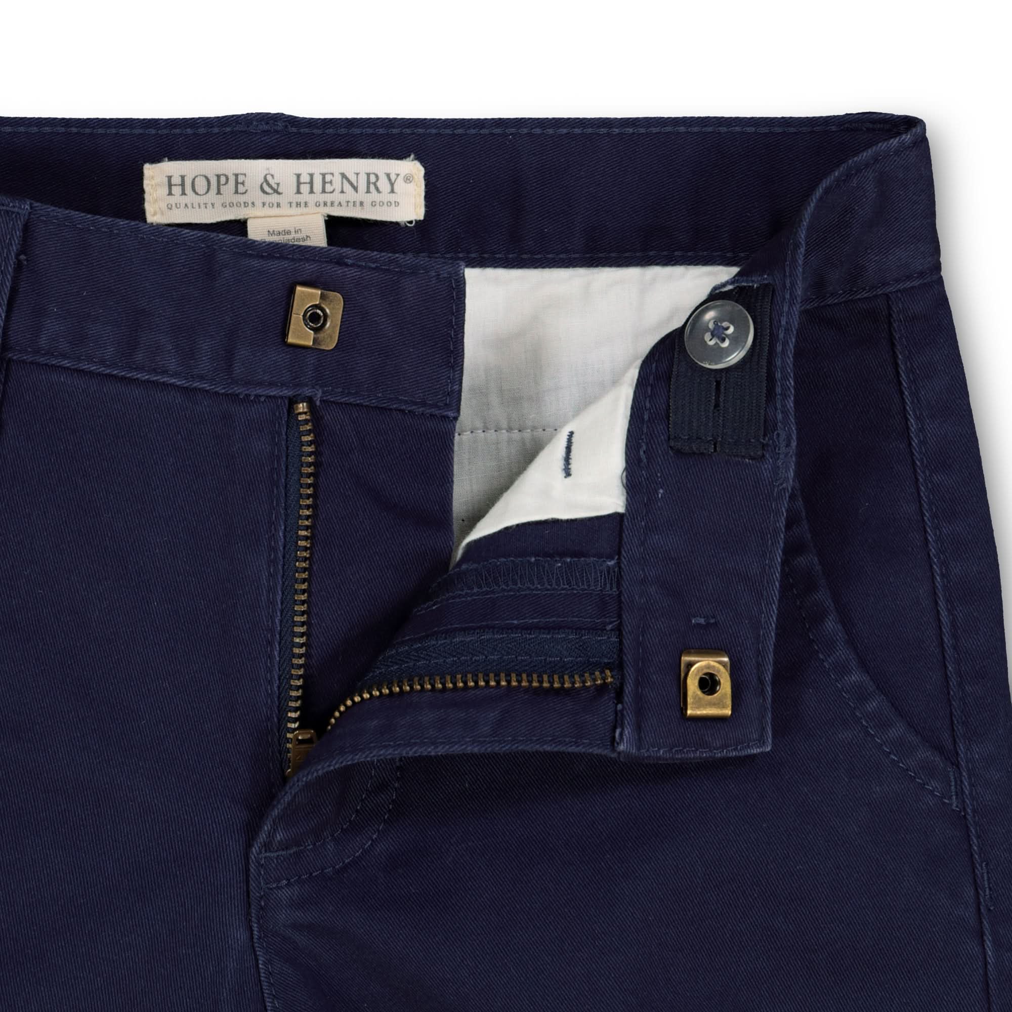 Stretch Twill Organic Chino - Baby - Blissfully Lavender BoutiqueHope & Henry