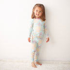 Summer Florals Aqua Pajama - Blissfully Lavender BoutiqueBestaroo