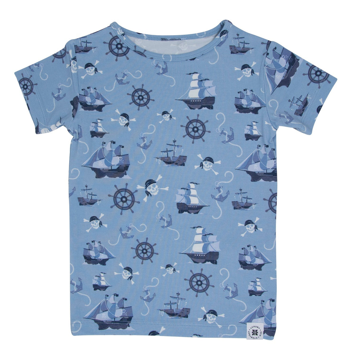 Boys Summer Two-Piece Pajama Set