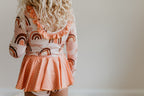 Sunset Rainbow Skirted Leotard - Blissfully Lavender BoutiqueOopsie Daisy