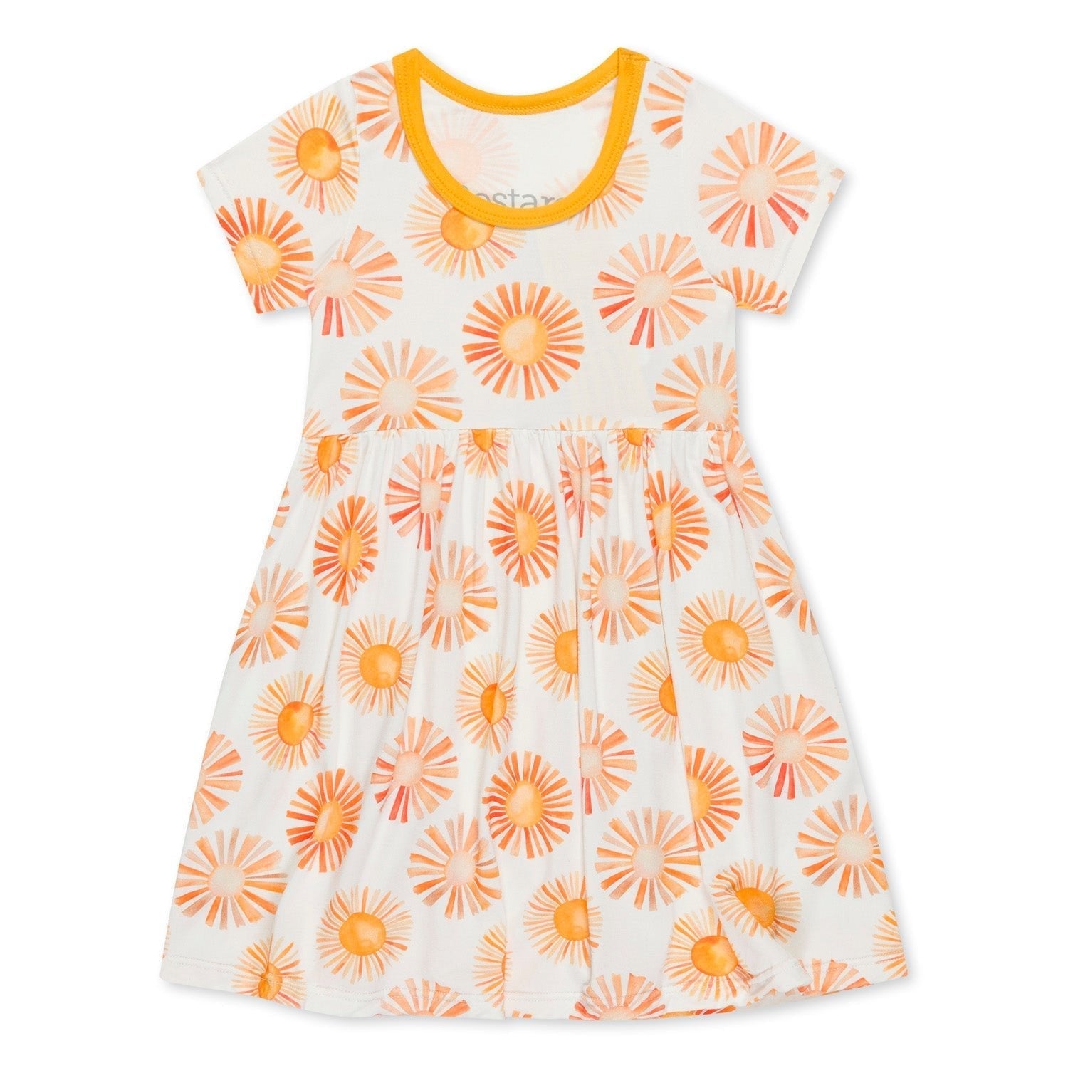 Sunshine Short Sleeve Dress - Blissfully Lavender BoutiqueBestaroo