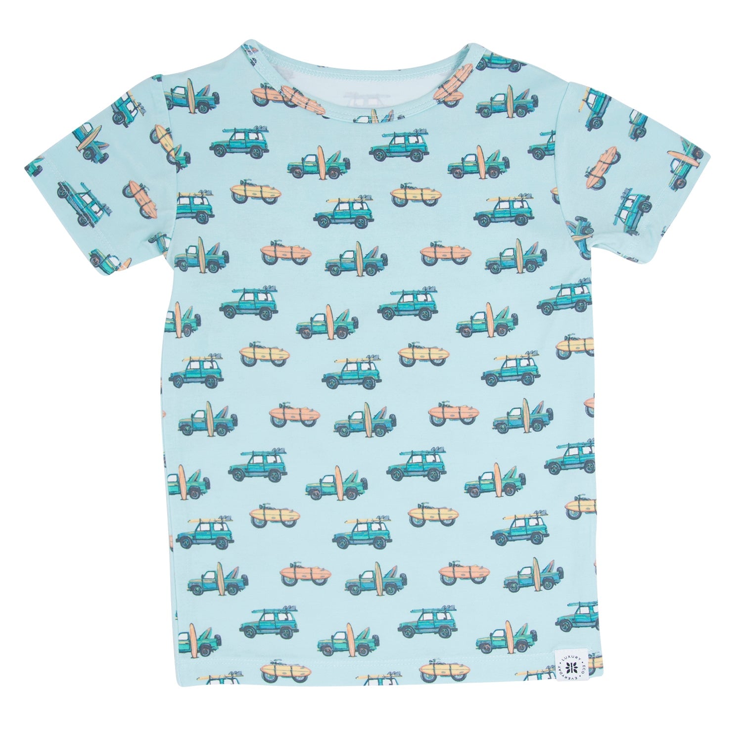Surfing Beach Summer Pajama Set - Blissfully Lavender BoutiqueSweet Bamboo