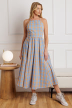 Sweet As Berries Women’s Woven Midi Dress - Blissfully Lavender BoutiqueFlying Tomato