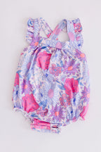 Sweet Springtime Ruffle Cross Back Romper - Blissfully Lavender BoutiqueMila & Rose ®