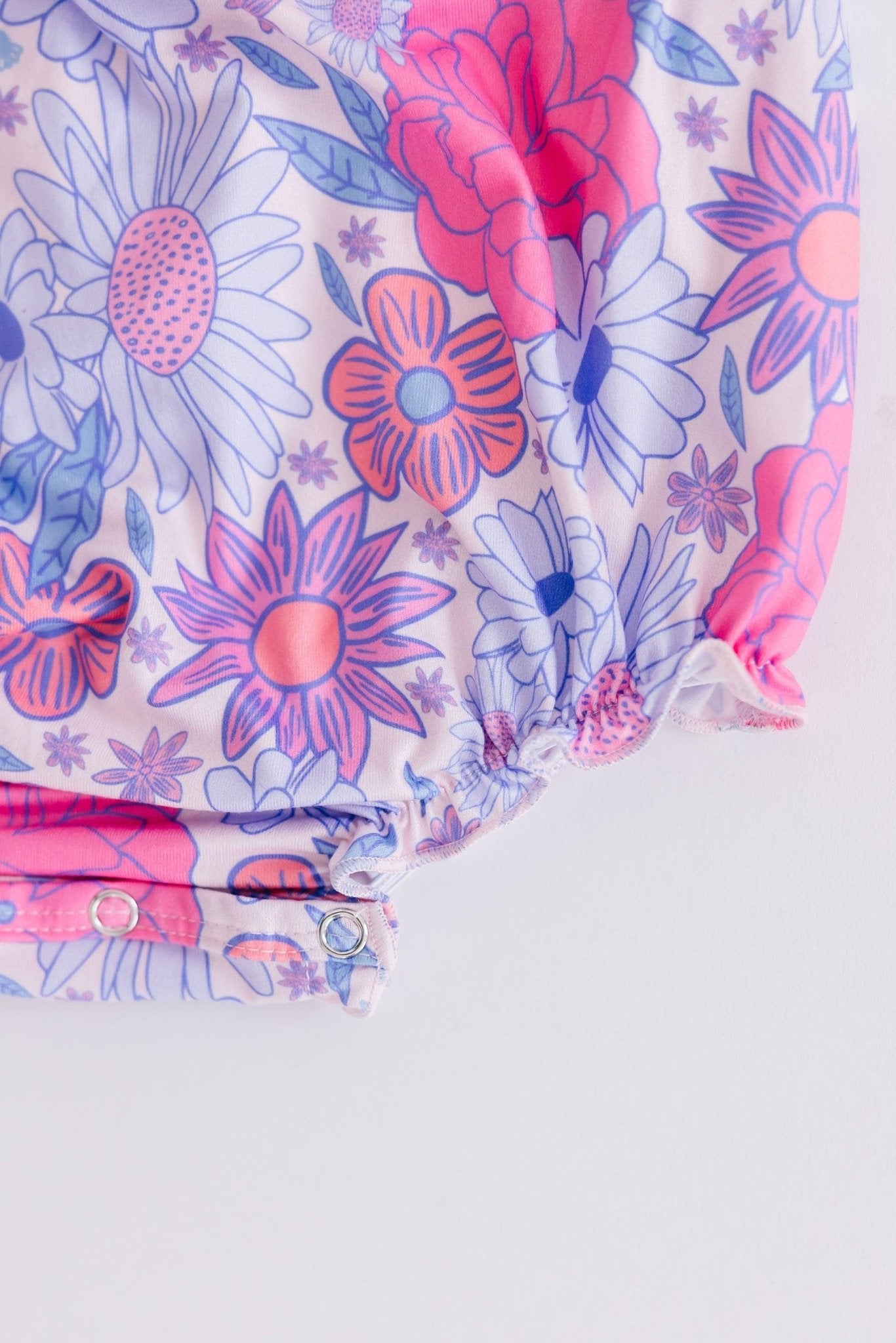 Sweet Springtime Ruffle Cross Back Romper - Blissfully Lavender BoutiqueMila & Rose ®