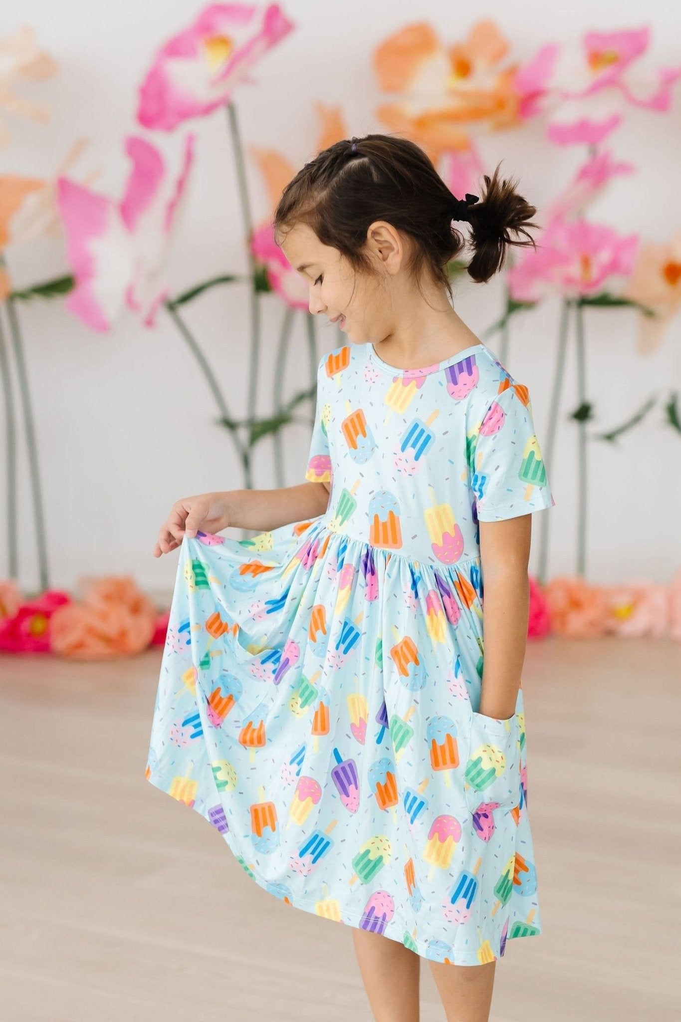 Sweet Treat Twirl Pocket Dress - Blissfully Lavender BoutiqueMila & Rose ®