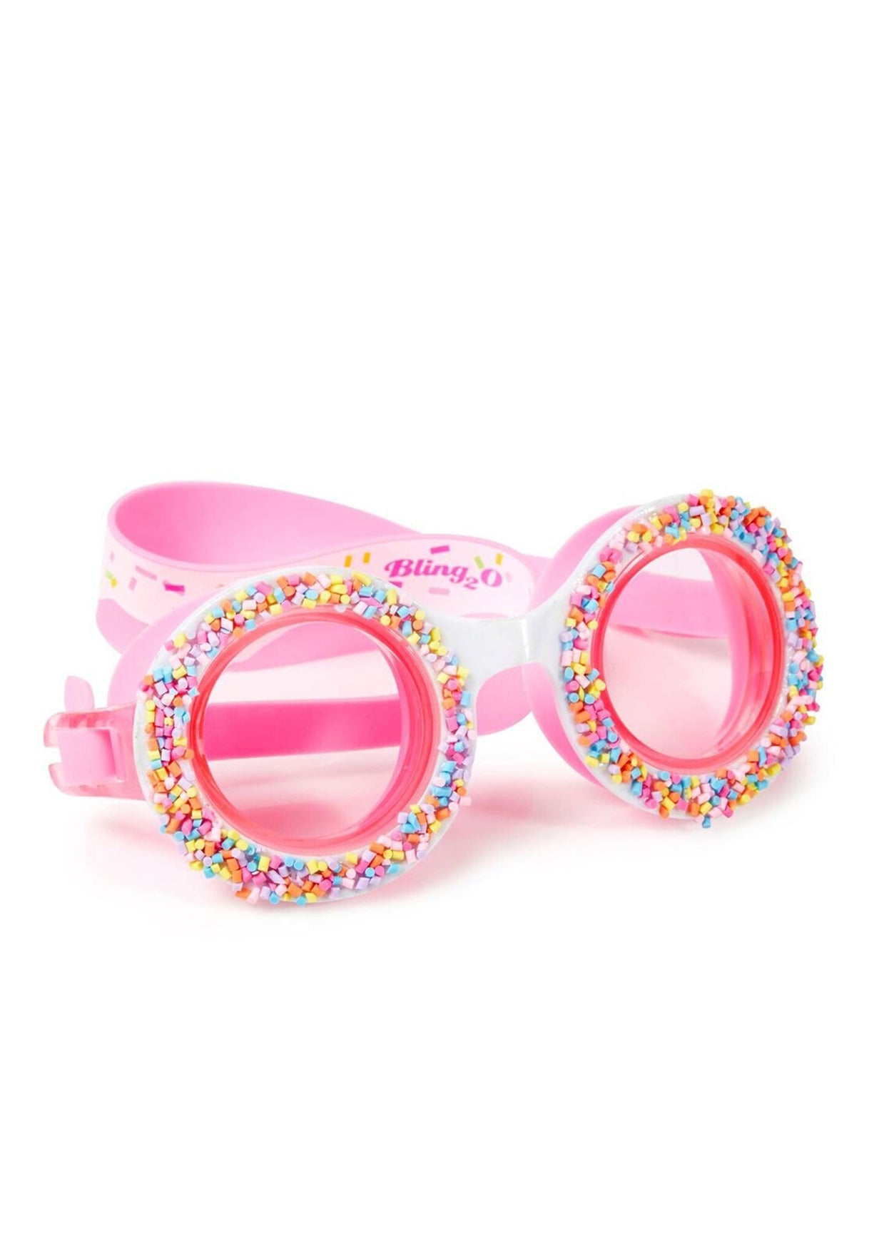 Pink Donut Swimming Goggles for Girls