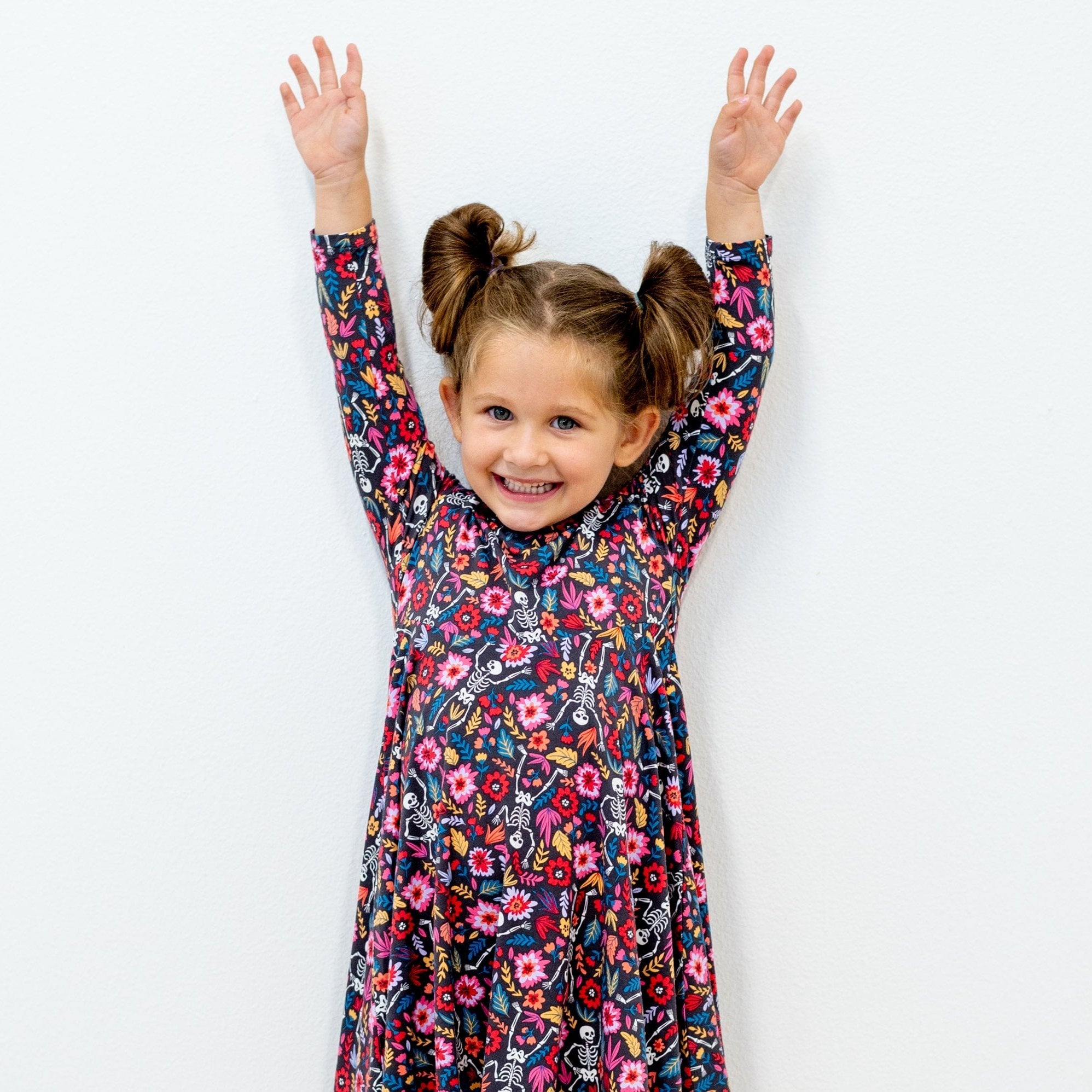 Day of The Dead Swirly Girl Dress