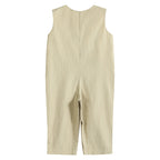 Tan Pumpkin Truck Overalls