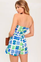 Tell Me Women’s Woven Romper - Blissfully Lavender BoutiqueFlying Tomato