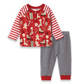 Christmas Collage Bamboo Cotton Boys Set