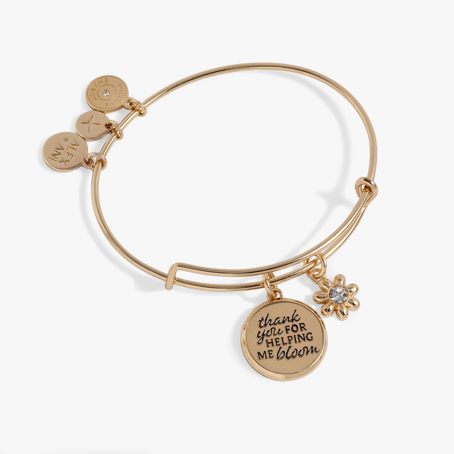 ALEX AND ANI | Thank You For Helping Me Bloom' Charm Bangle