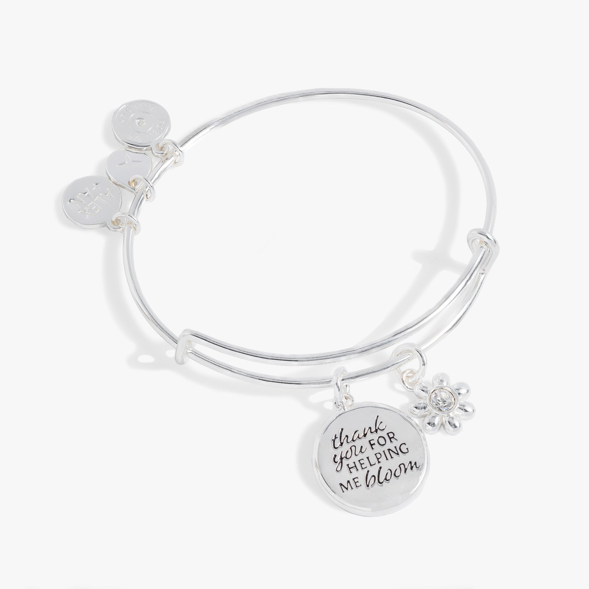 ALEX AND ANI | Thank You For Helping Me Bloom' Charm Bangle