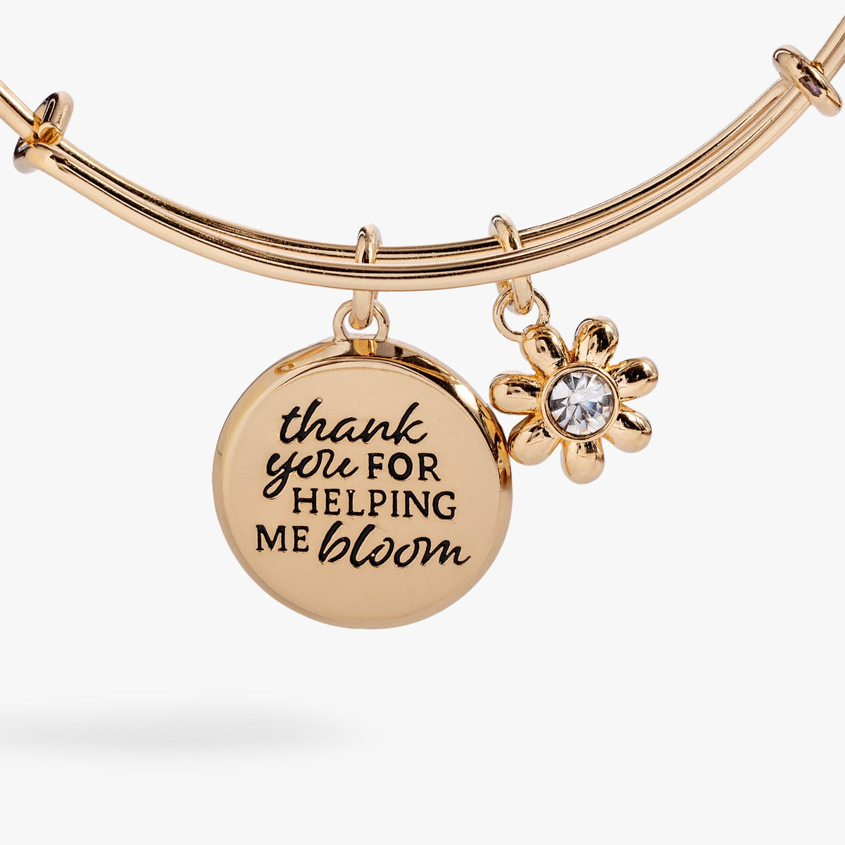 ALEX AND ANI | Thank You For Helping Me Bloom' Charm Bangle