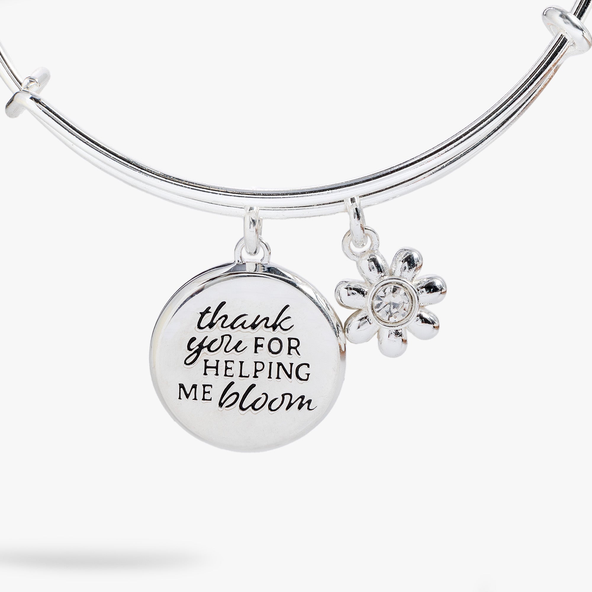 ALEX AND ANI | Thank You For Helping Me Bloom' Charm Bangle