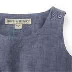 Tie-Waist Sleeveless Dress