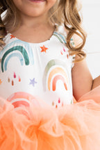 Tonal Rainbow Tank Tutu Leotard - Blissfully Lavender BoutiqueMila & Rose ®