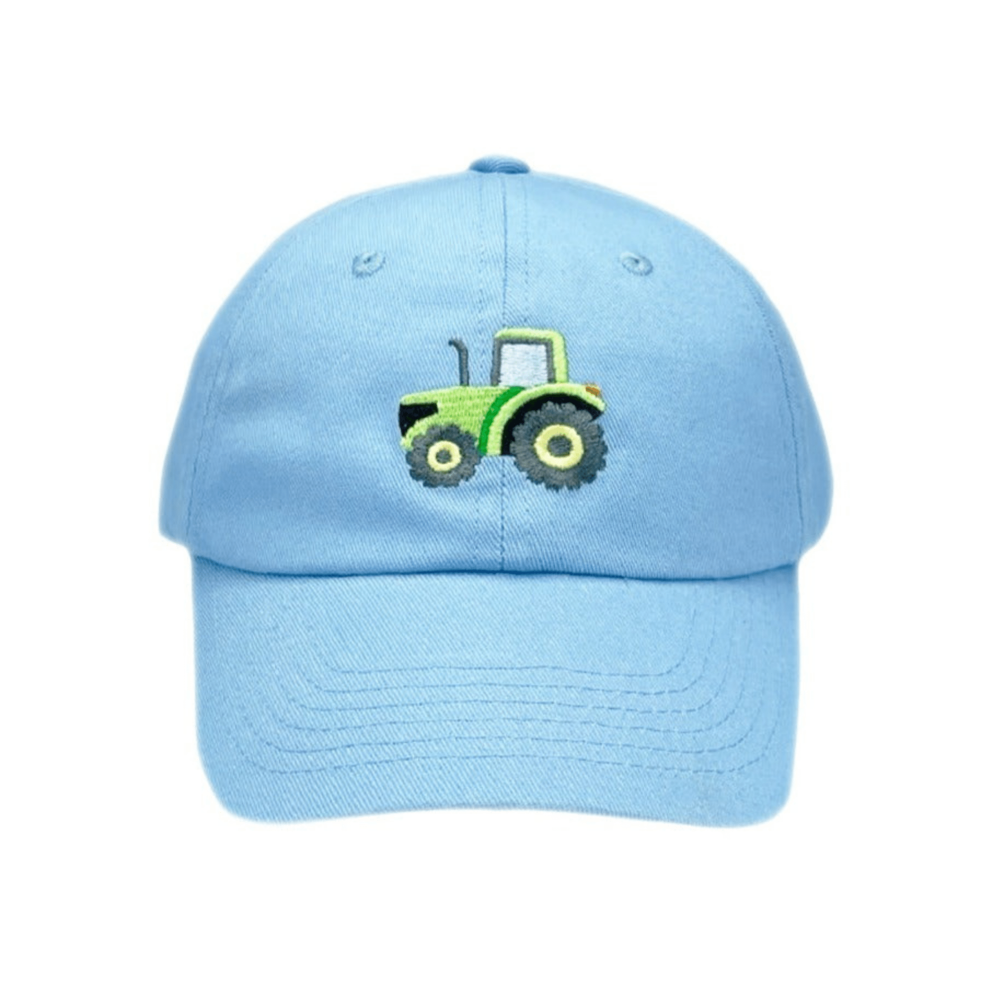 Tractor Baseball Hat (Baby/Toddler, Youth) - Blissfully Lavender BoutiqueBits & Bows