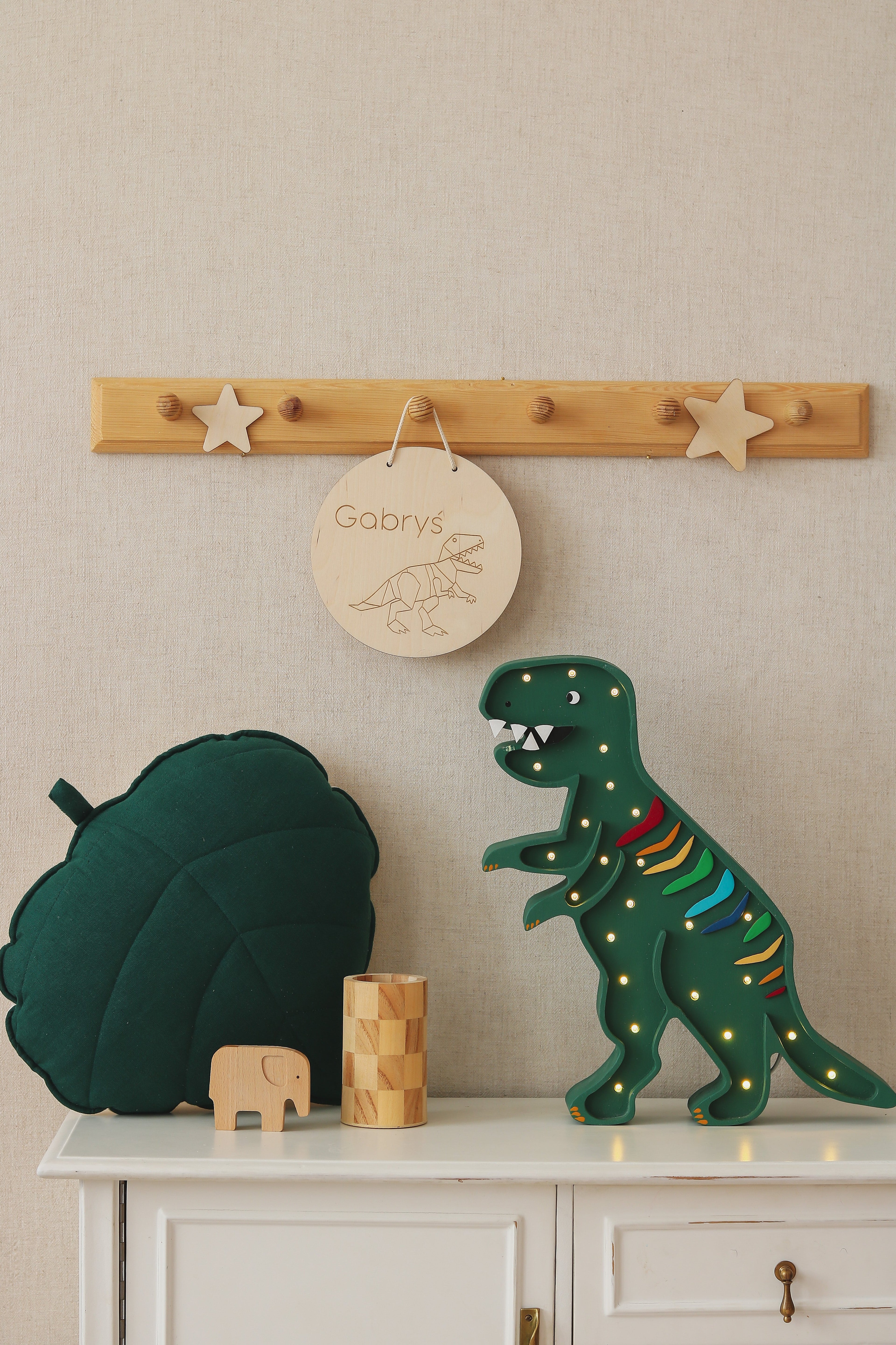 Little Lights T Rex Lamp