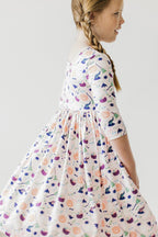 Trick or Treat Pocket Twirl Dress - Blissfully Lavender BoutiqueMila & Rose ®