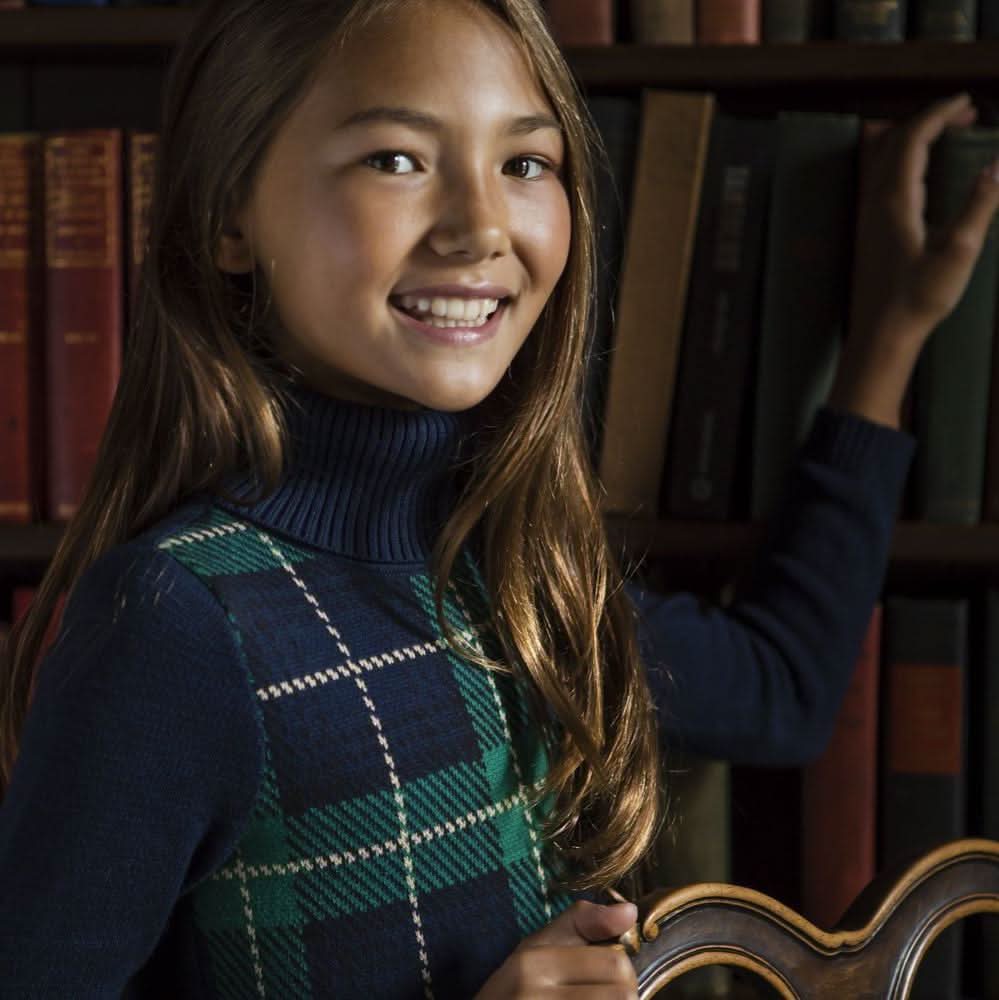 Turtleneck Sweater Dress