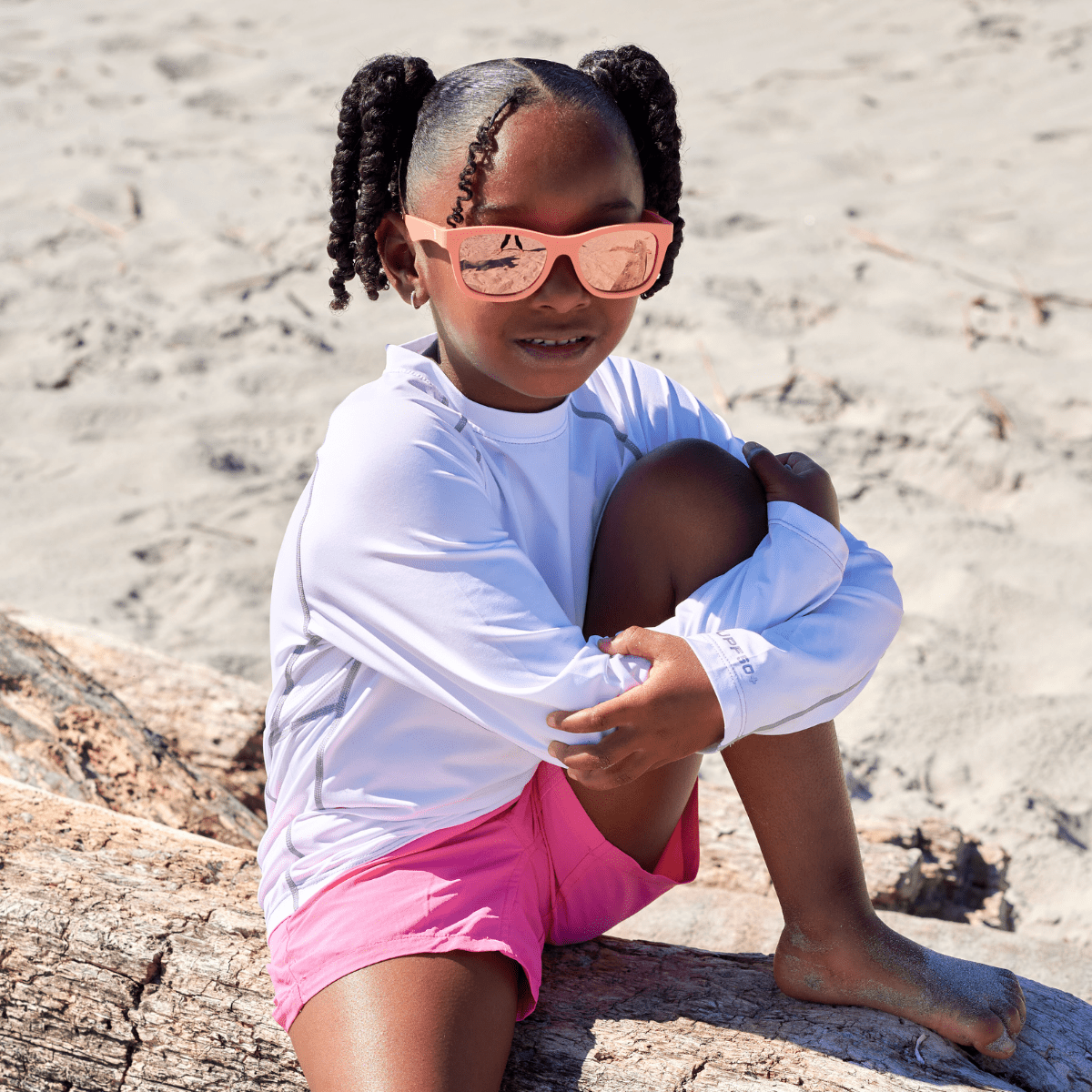 UPF 50+ Performance Short | Pink Paradise - Blissfully Lavender BoutiqueBabiators Sunglasses