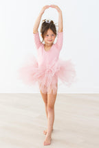 Vintage Pink 3/4 Tutu Leotard - Blissfully Lavender BoutiqueMila & Rose ®