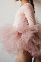 Vintage Pink 3/4 Tutu Leotard - Blissfully Lavender BoutiqueMila & Rose ®