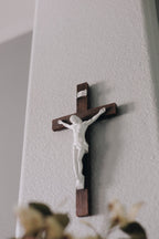 Wall Crucifix // 12 inch - Blissfully Lavender BoutiqueBlessed Is She