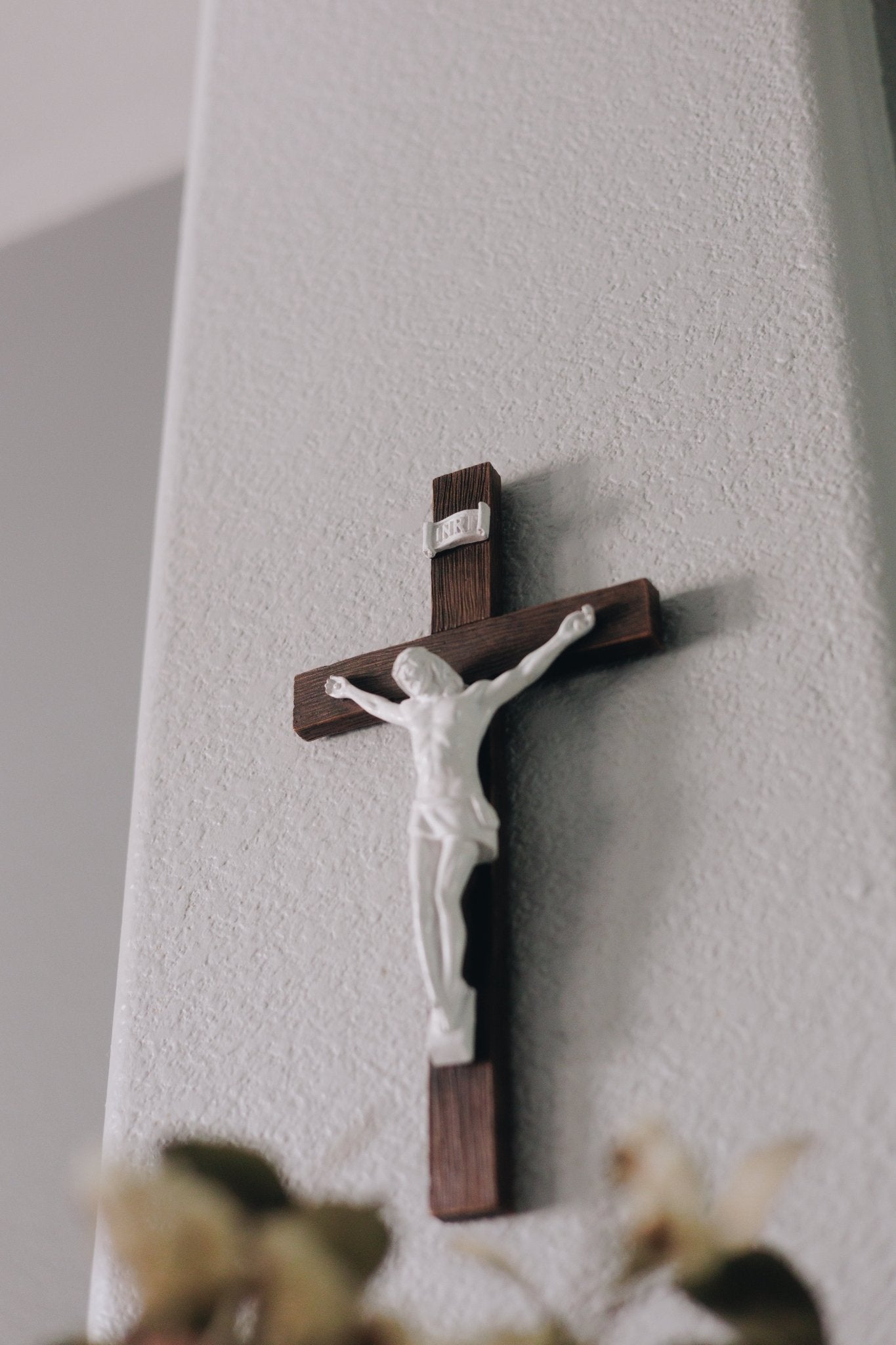 Wall Crucifix // 12 inch - Blissfully Lavender BoutiqueBlessed Is She