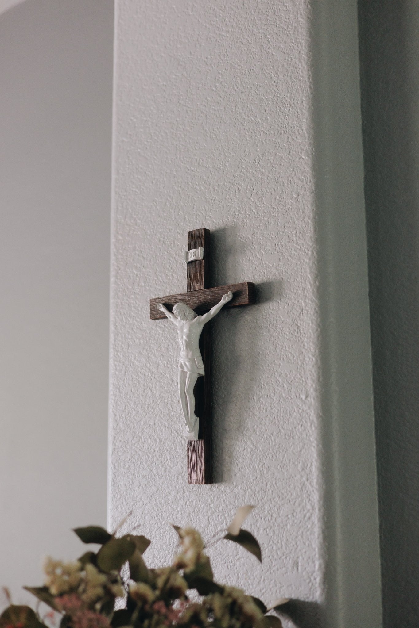 Wall Crucifix // 12 inch - Blissfully Lavender BoutiqueBlessed Is She
