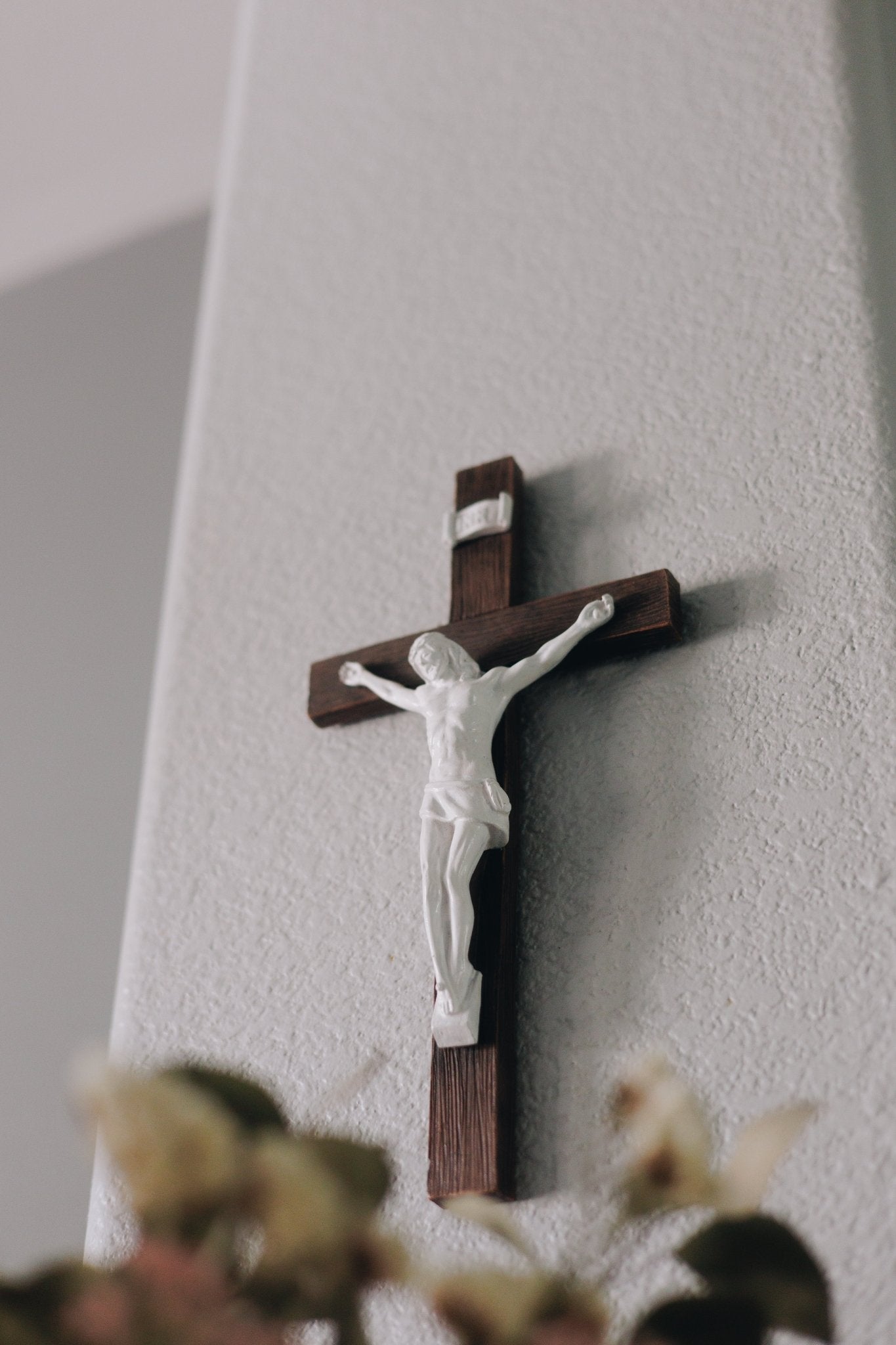 Wall Crucifix // 12 inch - Blissfully Lavender BoutiqueBlessed Is She