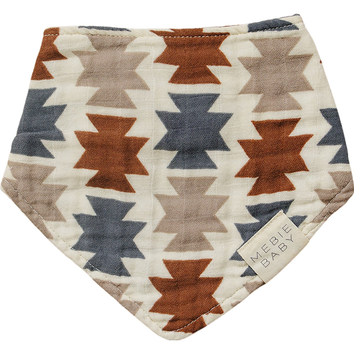 Western Aztec Muslin Bib - Blissfully Lavender BoutiqueMebie Baby
