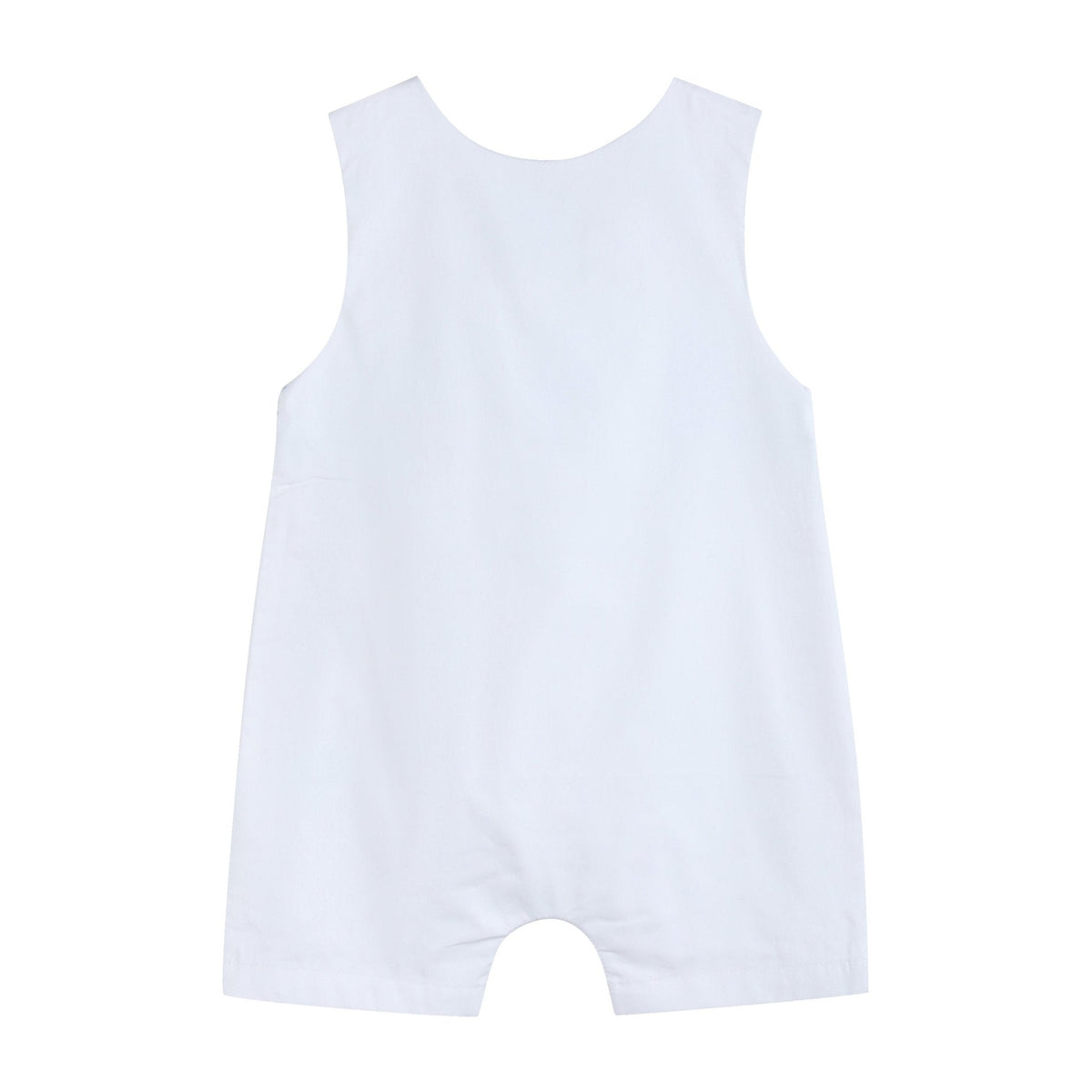 White and Blue Holy Smocked Jon Jon