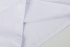 White Collared Lace Sleeve Shirt
