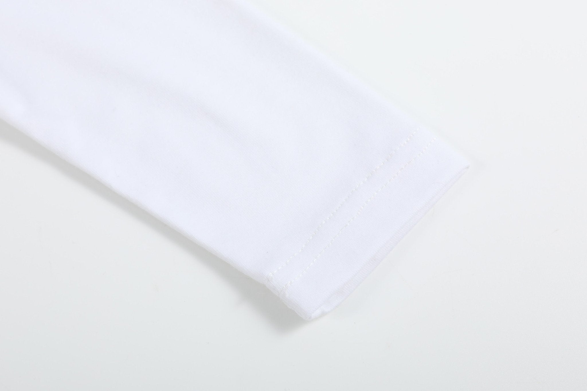 White Cotton Santa Collared Shirt